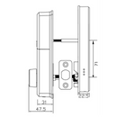 Smart Deadbolt – Single Cilinder (Rounded Design) - V180NXRUS514