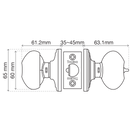 Exterior Lock / Santiago / V1900-SA