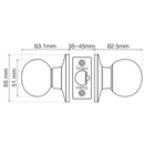 Hall Closet Lock / Avila / CV1910-AV