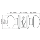 Interior Lock / Santiago / V1920-SA