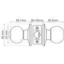 Exterior Lock / Avila / V1900-AV