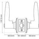 Exterior Lock / Bilbao / CV1900-BI