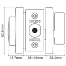 Single Cylinder Deadbolt / CV1800-LP