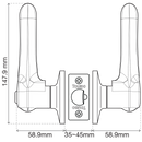 Interior Lock/ Leon / V1920-LE