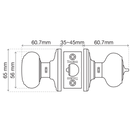 Interior Lock / Navarra / CV2920-NA