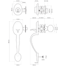 Single Cylinder Handleset / Oviedo / V1600-OV-MA