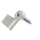 Screen Clips Short White / TWC02W