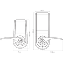 Touch Screen Digital Lever / Bilbao / V190T-B