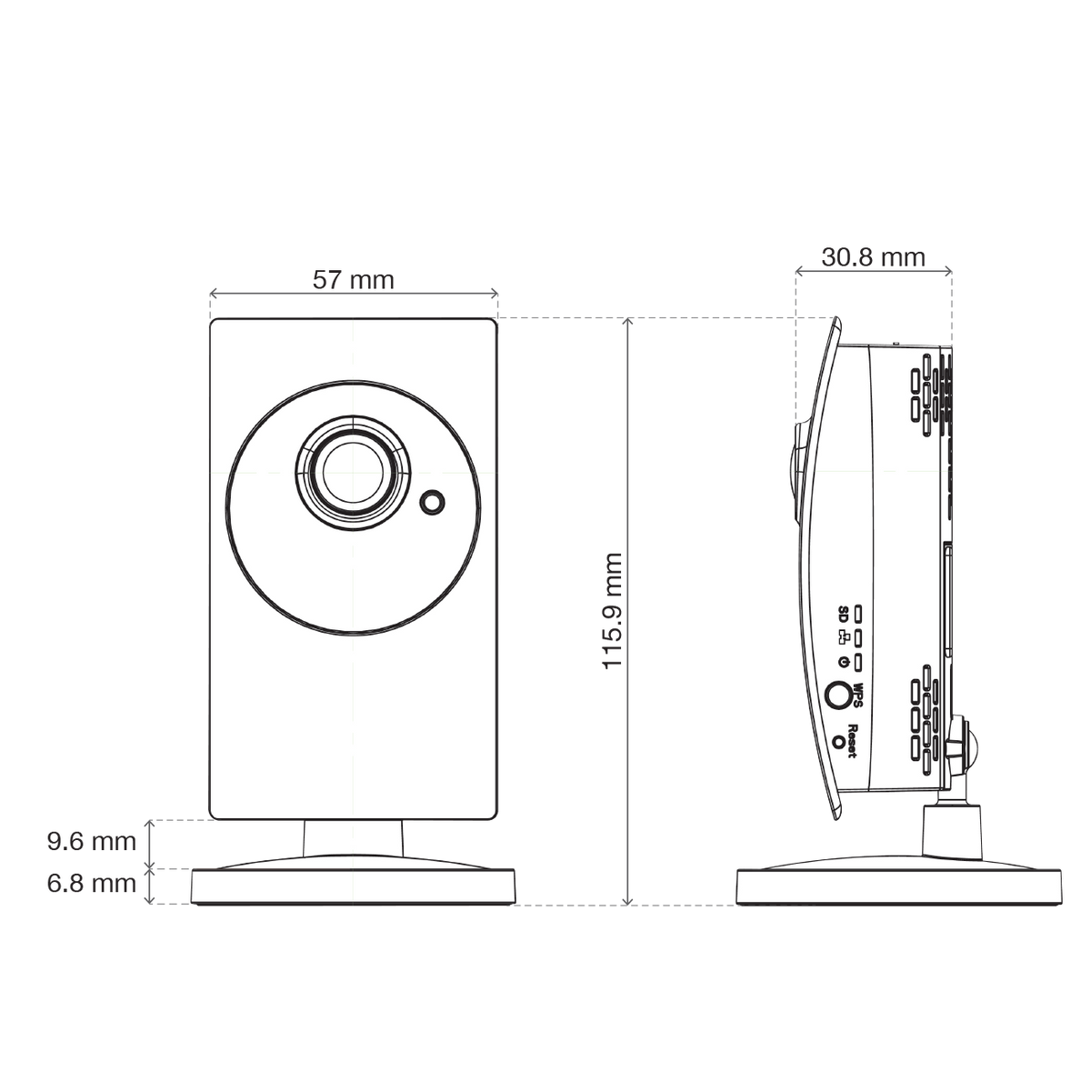 シャープあい　ホーリートレド Single Cylinder Electronic Deadbolt / Z- Wave + IP Camera / Wireless C