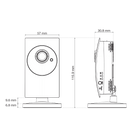 Single Cylinder Electronic Deadbolt / Z- Wave + IP Camera / Wireless Combo / V180-TZW/C